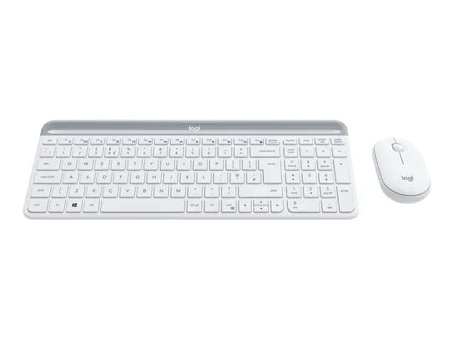 Logitech Slim Wireless Combo MK470 - Tastatur- og mussett - trådlø...