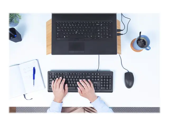 Trust Primo - Tastatur - USB - QWERTY - Nordisk