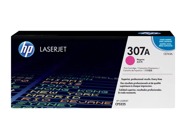HP 307A - Magenta - original - LaserJet - tonerpatron (CE743A) - f...
