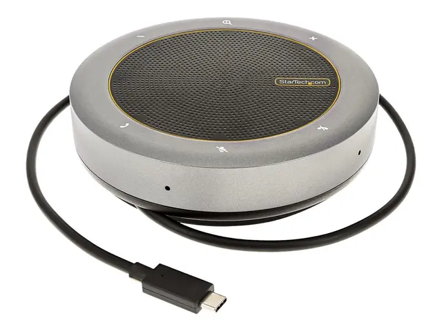 StarTech.com USB-C Conference Speaker Mini Dock, Portable Boardroo...