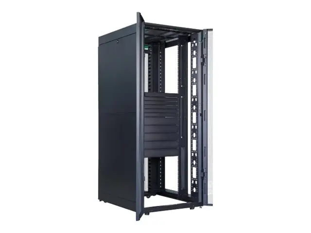 APC Easy Rack - Racktilbehørskanal (vertikal) - svart - 48U (en pa...