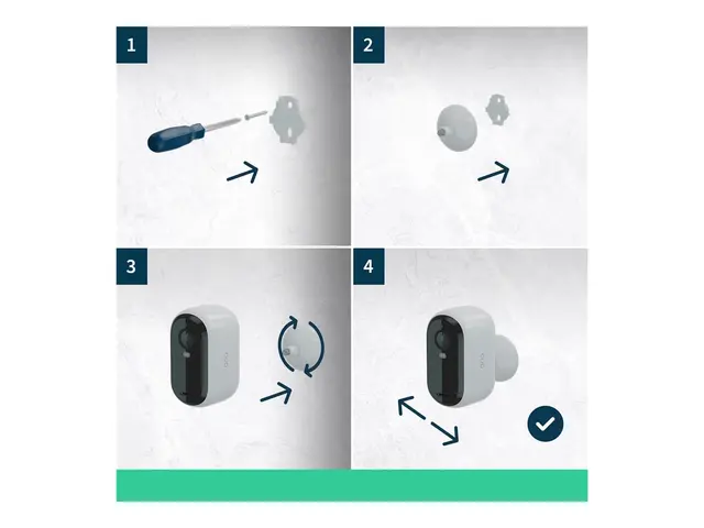 Arlo Essential - Nettverksovervåkingskamera innendørs, utendørs væ...