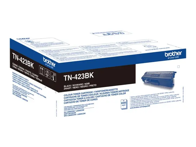 Brother TN423BK - Jumbo Yield - svart - original - tonerpatron - f...