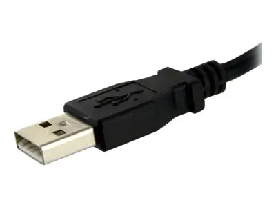 StarTech.com 2 ft Panel Mount USB Cable A to F/M - Extension A-Fem...