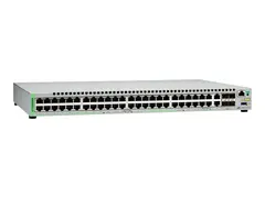 Allied Telesis CentreCOM AT-GS948MX Switch - Styrt - 48 x 10/100/1000 + 2 x kombo-Gigabit SFP + 2 x 10 Gigabit SFP+ - stasjonær, rackmonterbar