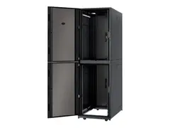 APC NetShelter SX Colocation 2 x 20U Enclosure with Sides Rack - svart - 42U - 19&quot;