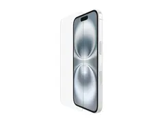 Belkin ScreenForce UltraGlass 2 - Skjermbeskyttelse for mobiltelefon 9H, behandlet - glass - for Apple iPhone 15