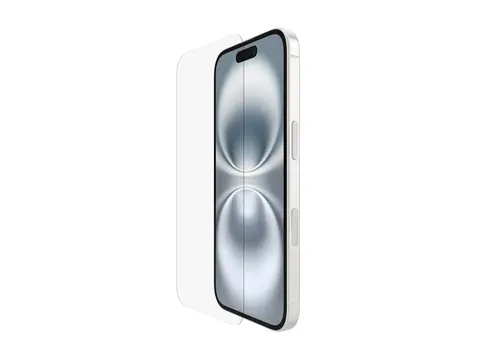 Belkin ScreenForce UltraGlass 2 - Skjermbeskyttelse for mobiltelefon 9H, behandlet - glass - for Apple iPhone 14 Pro, 15, 16