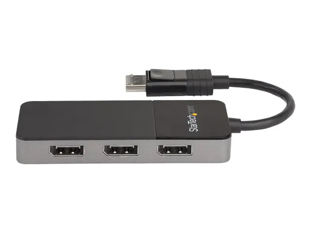 StarTech.com 3-Port Multi Monitor Adapter, DisplayPort 1.4 to 3x 4...