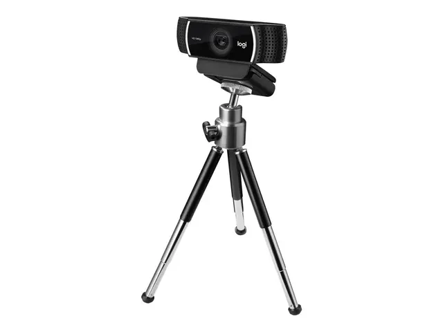 Logitech HD Pro Webcam C922 - Nettkamera farge 720p, 1080p H.264