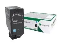 Lexmark - Høy ytelse - cyan - original - tonerpatron LCCP, LRP - f...