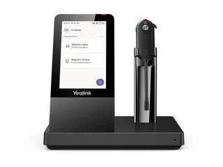 Yealink WH67 - Hodesett - i &#248;ret konvertibel - DECT / Bluetooth - tr&#229;dl&#248;s - Certified for Microsoft Teams