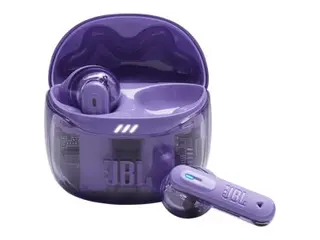JBL TUNE Flex 2 - Ghost Edition - True wireless-hodetelefoner med mikrofon i øret - Bluetooth - aktiv støydemping - spøkelsesfløyel