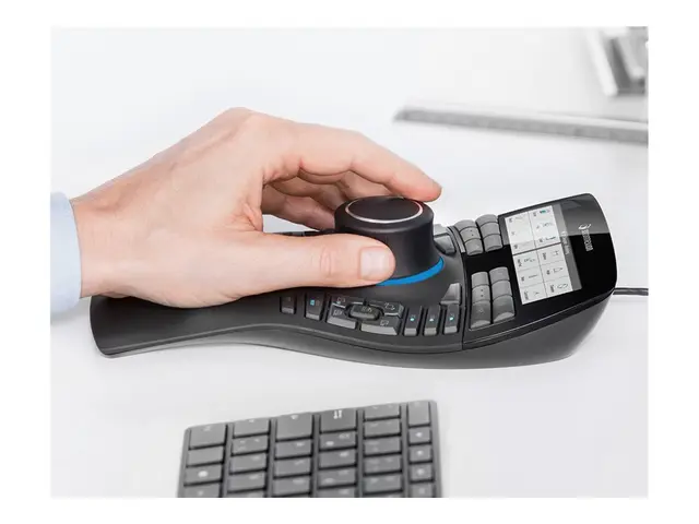 3Dconnexion SpaceMouse Enterprise Kit 2 - 3D-mus ergonomisk høyre-...