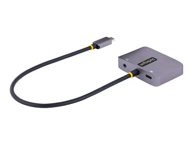 StarTech.com USB C Video Adapter, to HDMI VGA Multiport Adapter w/...