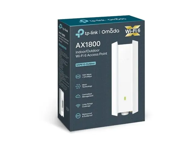 TP-Link Omada EAP610-Outdoor - Trådløst tilgangspunkt - Wi-Fi 6 - ...