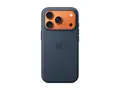 Apple - Baksidedeksel for mobiltelefon - MagSafe-samsvar TechWoven - bl&#229; - for iPhone 17 Pro