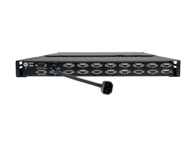 Eaton Tripp Lite series 16-Port Rack Console VGA KVM Switch w/ 19"...