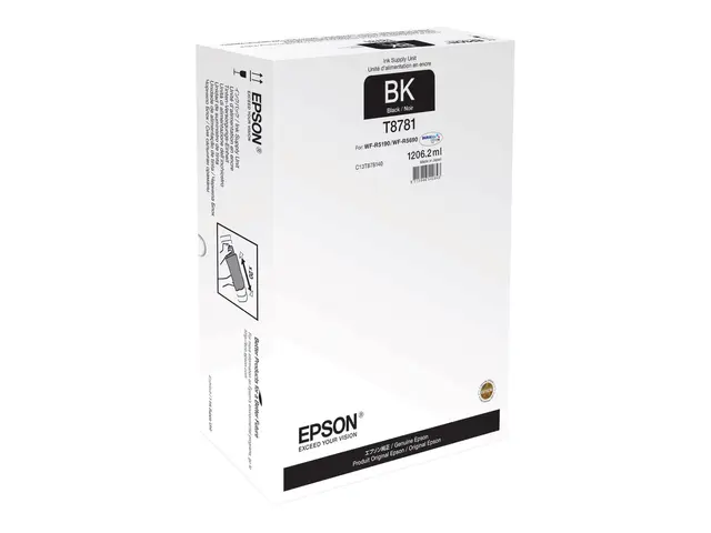 Epson T8781 - 1206.2 ml - svart - original - blekkrefill - for Wor...