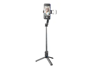 Cellular Line Sparkle - Selfiepinne/tripod LED-belysning med justerbar lysstyrke