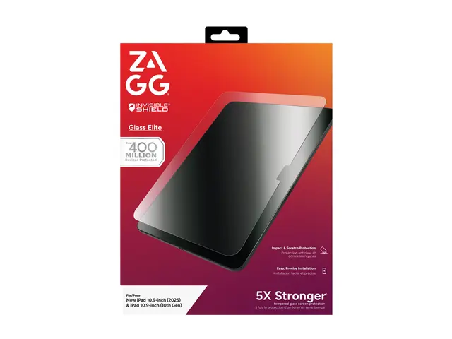 ZAGG InvisibleShield Glass Elite - Skjermbeskyttelse for nettbrett...