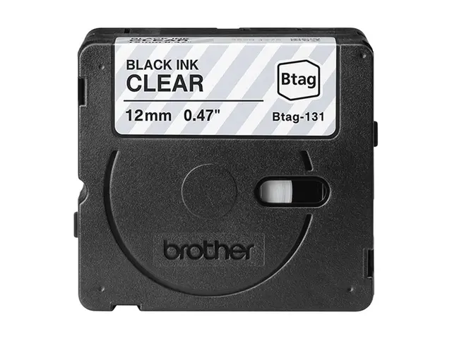 Brother BTAG-131 - Svart på blank Rull (1,2 cm x 4 m) 1 kassett(er...
