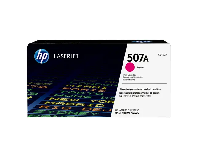 HP 507A - Magenta original LaserJet tonerpatron (CE403A) for Color...