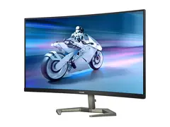 Philips Evnia 5000 32M1C5200W - LED-skjerm gaming - kurvet - 32" (31.5" synlig) - 1920 x 1080 Full HD (1080p) @ 240 Hz - VA - 300 cd/m² - 3500:1 - 0.5 ms - 2xHDMI, DisplayPort - svart