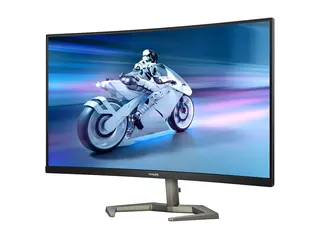 Philips Evnia 5000 32M1C5200W - LED-skjerm gaming - kurvet - 32" (31.5" synlig) - 1920 x 1080 Full HD (1080p) @ 240 Hz - VA - 300 cd/m² - 3500:1 - 0.5 ms - 2xHDMI, DisplayPort - svart