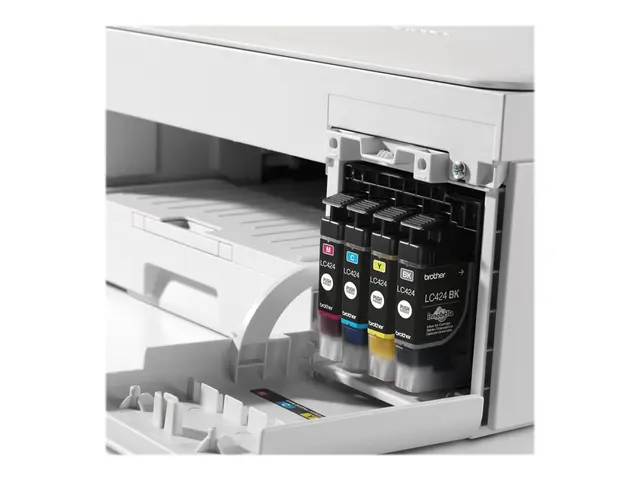 Brother LC424BK - Svart - original - blekkpatron - for Brother DCP...