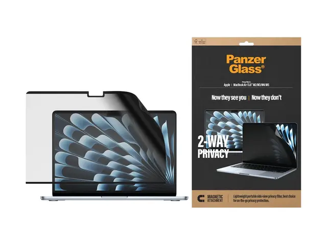 PanzerGlass - Notebookpersonvernsfilter - 2-veis - avtakbar - magn...