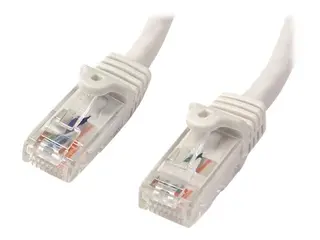 STARTECH.COM N6PATC2MWH 2m White Snagless Cat6 UTP Patch Cable - ETL Veri