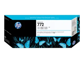 HP 772 - 300 ml - lysegrå - original - DesignJet blekkpatron - for DesignJet HD Pro MFP, Z5200, Z5200 PostScript, Z5400 PostScript ePrinter