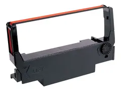 Epson ERC 38BR - Svart, rød - skriverbånd for OmniLink TM-U220; TM U200, U220, U230, U300, U325, U375