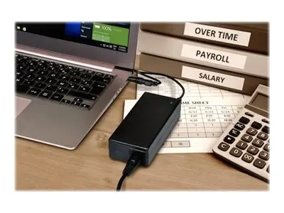 PORT Connect - Strømadapter AC 100-240 V 90 watt Storbritannia