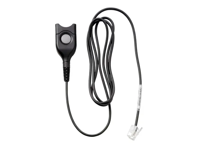 EPOS CSTD 01-1 - Hodetelefonkabel EasyDisconnect til RJ-9 hann 1 m...