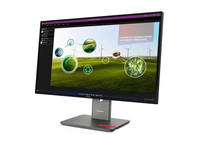 Lenovo ThinkVision P27Q-40 - LED-skjerm 27" 2560 x 1440 QHD @ 120 ...