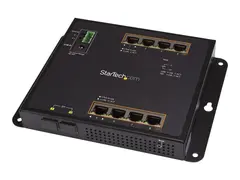 STARTECH GBE SWITCH - 8-PORT POE+ PLUS 2 SFP PORTS-8-PORT MANAGED SWITCH