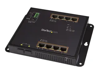 STARTECH GBE SWITCH - 8-PORT POE+ PLUS 2 SFP PORTS-8-PORT MANAGED SWITCH