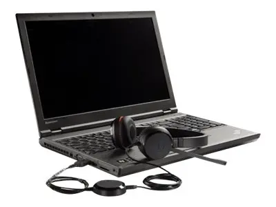 Jabra Evolve 30 II UC stereo - Hodesett - on-ear - kablet - 3,5 mm...