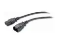 APC - Str&#248;mkabel - power IEC 60320 C13 til IEC 60320 C14 2.4 m - svart - for P/N: SCL500RMI1UC, SCL500RMI1UNC, SMTL750RMI2UC, SRT1500RMXLI, SRT1500XLI, SRT2200XLI-KR
