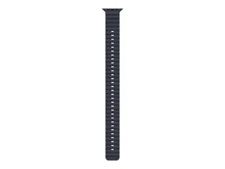 Apple - Klokkerem forlengelse for smart armbåndsur 49 mm, naturlig titanfinish - 130 - 250 mm - marineblå
