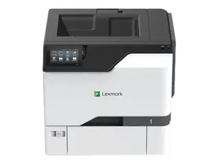 Lexmark CS730de - Skriver - farge Dupleks - laser - A4/Legal - 1200 x 1200 dpi - opp til 40 spm (mono) / inntil 40 spm (farge) - kapasitet: 650 ark - USB 2.0, Gigabit LAN, USB 2.0 vert