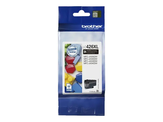 Brother LC426XLBK - Høy ytelse svart original blekkpatron for MFC-...