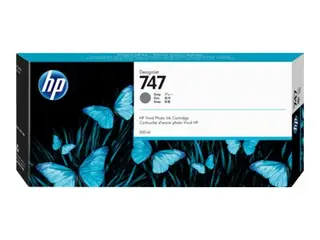 HP 747 - 300 ml - grå - original - DesignJet blekkpatron - for DesignJet Z9+ PostScript, Z9+dr, Z9+dr PostScript