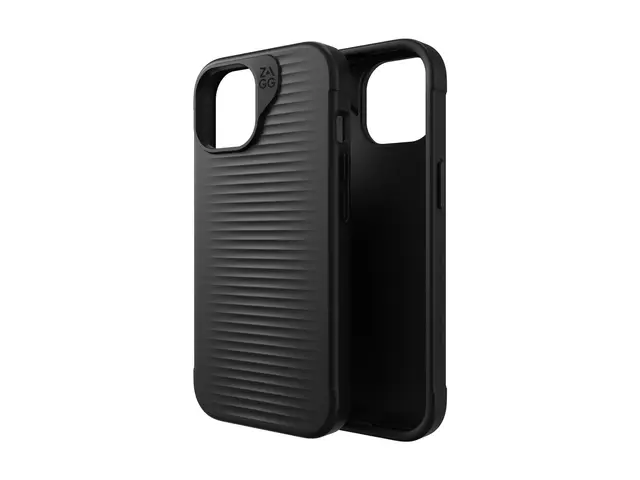 ZAGG Luxe - Baksidedeksel for mobiltelefon svart Apple iPhone 13, ...