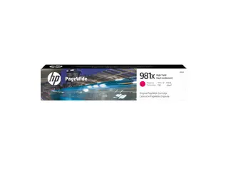HP 981X - 116 ml - Høy ytelse - magenta - original PageWide - blekkpatron - for PageWide Enterprise Color MFP 586; PageWide Managed Color E55650