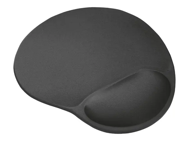 Trust Bigfoot Gel Mouse Pad - Musematte med håndleddsstøtte - svart