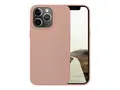 dbramante1928 Greenland - Baksidedeksel for mobiltelefon snappfeste - 100 % resirkulert plast - rosa sand - for Apple iPhone 13 Pro Max