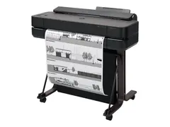 HP DesignJet T650 - 24&quot; storformatsskriver farge - ink-jet - Rull A1 61,0 cm x 91,4m) - 2400 x 1200 dpi - inntil 0.43 min/side (mono) / inntil 0.43 min/side (farge) - kapasitet: 1 rull - Gigabit LAN, USB 2.0, Wi-Fi(n) - kutter